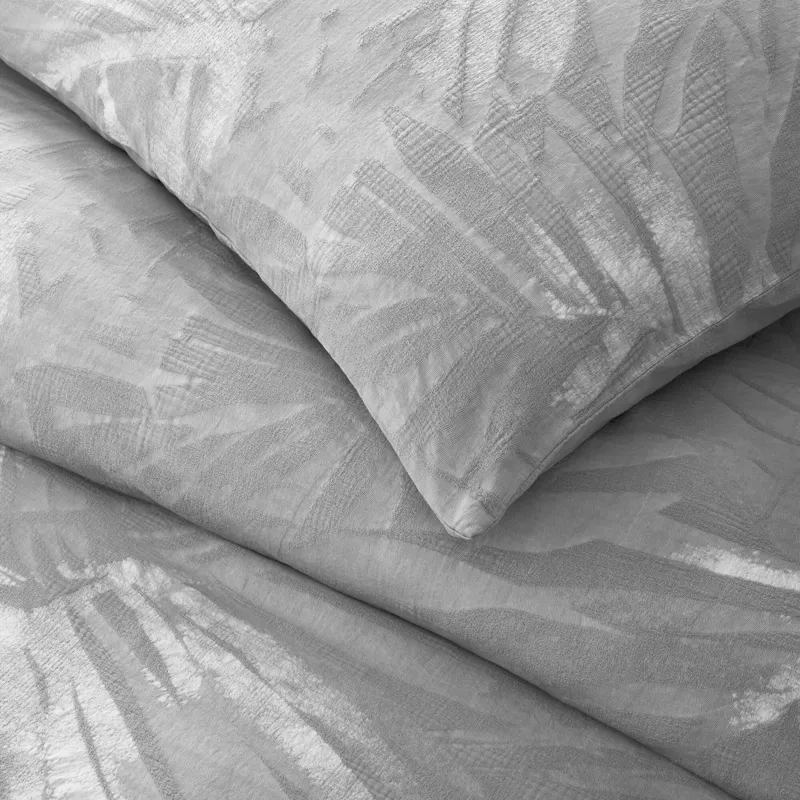 Harbor House Coastal Leaves 3 Piece 3 Piece Cotton Duvet Set