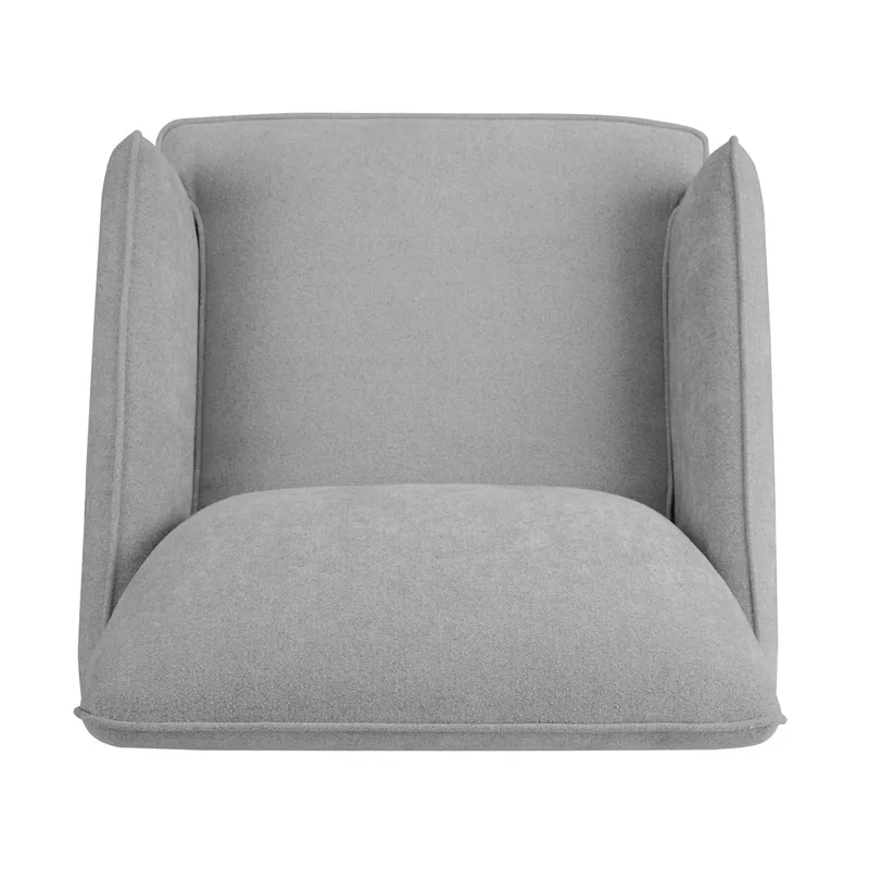 Carly Swivel Chair - Light Grey