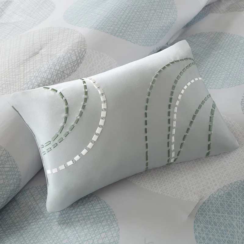 Madison Park Essentials Knowles Comforter Set with Cotton Bed Sheets