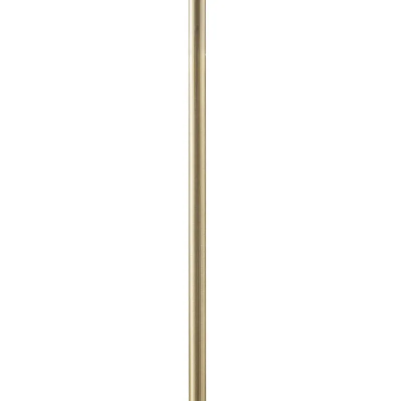 Aster Angular Arched Metal Floor Lamp - Gold