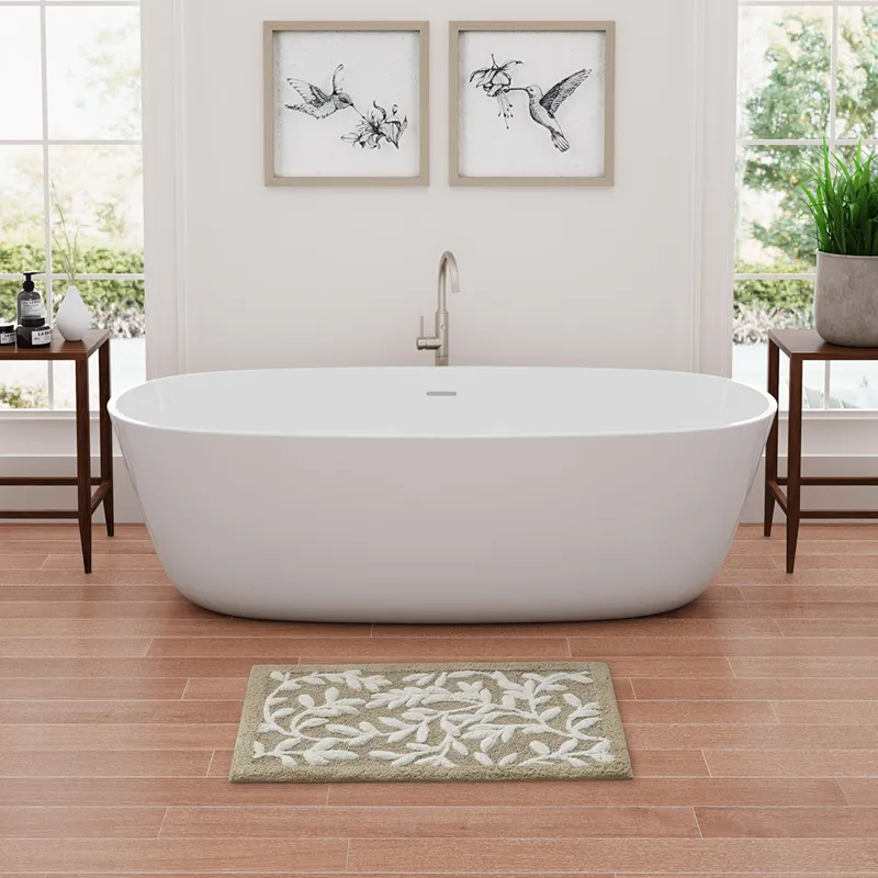 Madison Park Serene Cotton Tufted Bath Rug