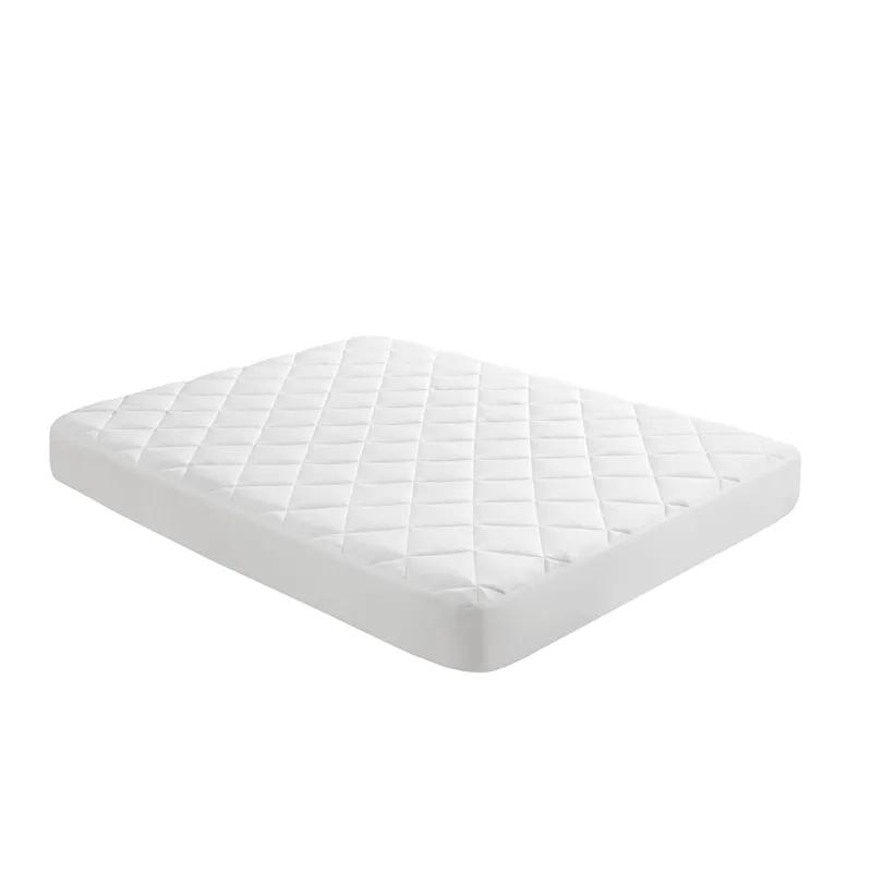 Cooling Touch King Overfilled Deep Pocket Mattress Pad - White