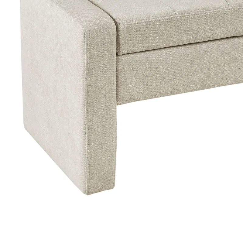 Gillian Soft Close Storage Bench - Cream