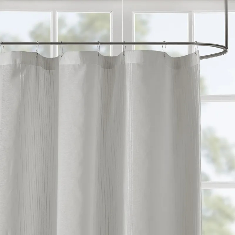 Madison Park Anna Sheer Shower Curtain