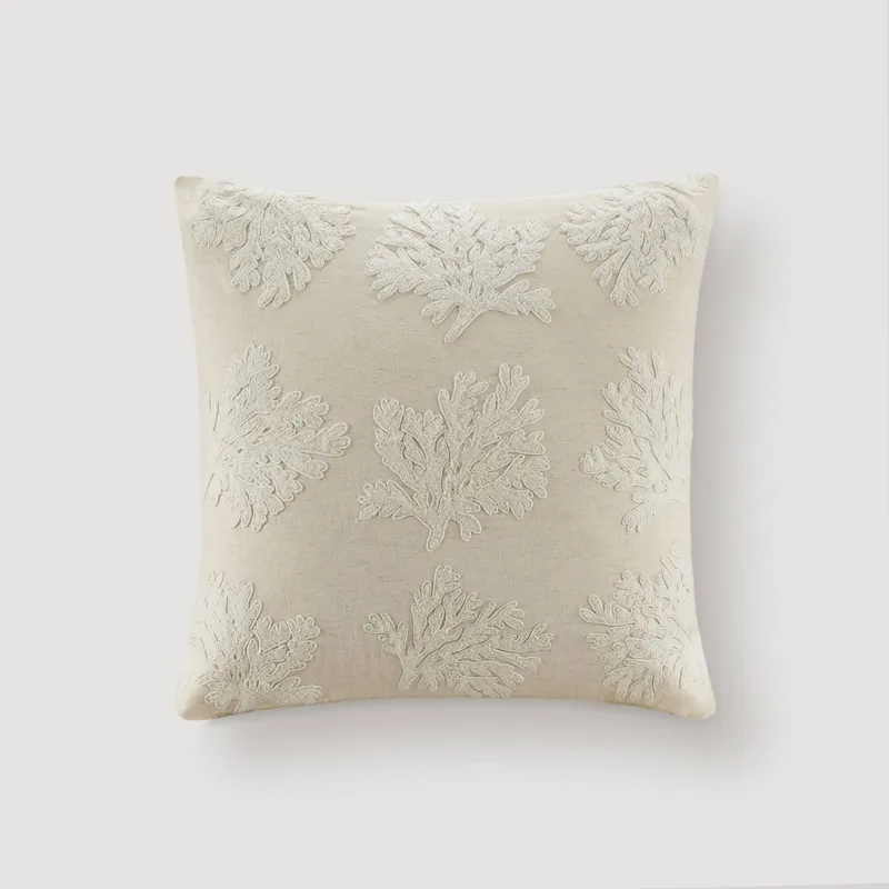 Harbor House Camila Coral 1 Piece Cotton Pillow Cover - Linen