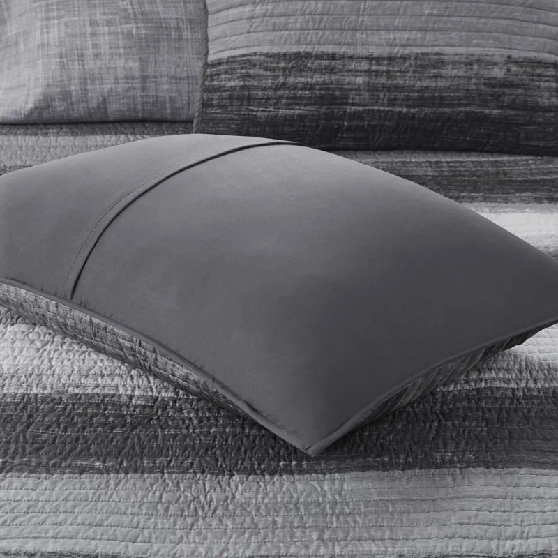 Madison Park Essentials Saben Quilt Set with Cotton Bed Sheets