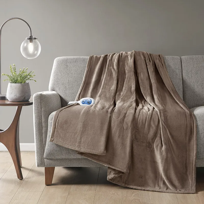 Beautyrest Plush Heated Throw