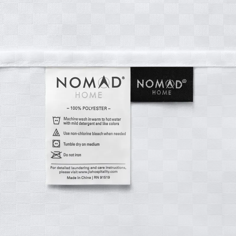 Nomad Home Plain Weave Essential Shower Curtain - Pindot