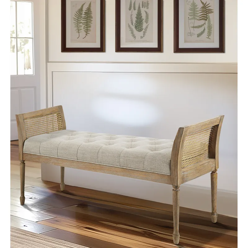 Isla Accent Bench - Natural