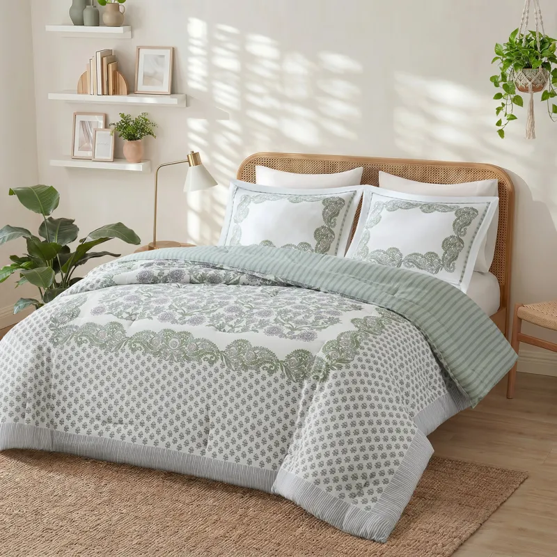 INK+IVY Tilly Comforter Set