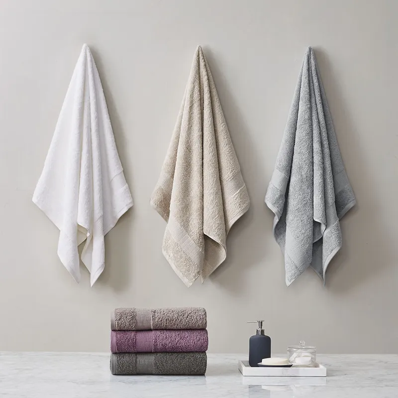 Madison Park Signature Luce 100% Egyptian Cotton 6 Piece Towel Set