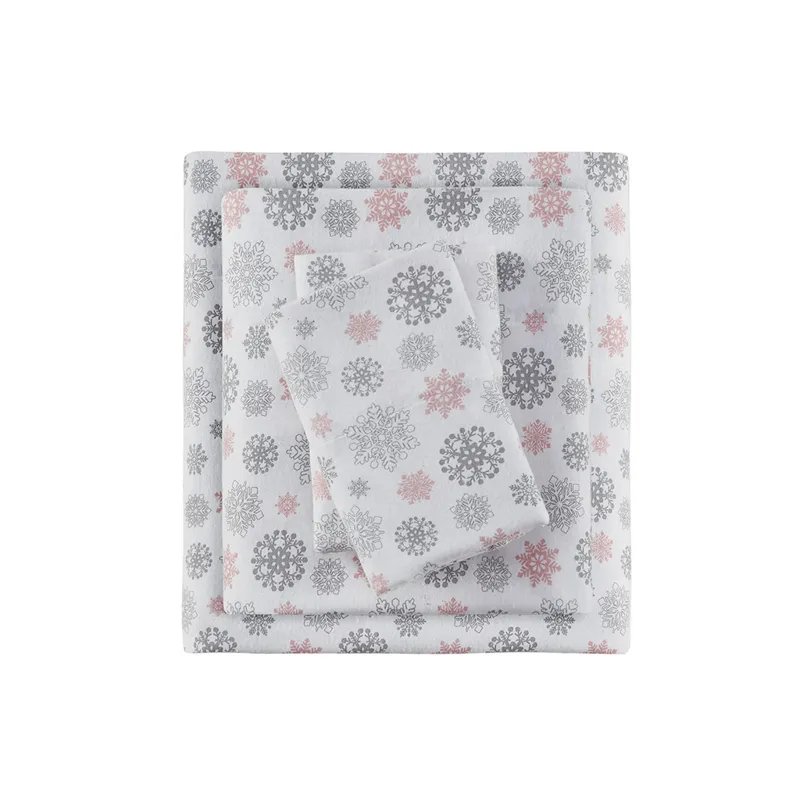 True North by Sleep Philosophy Cozy Cotton Flannel Printed Sheet Set