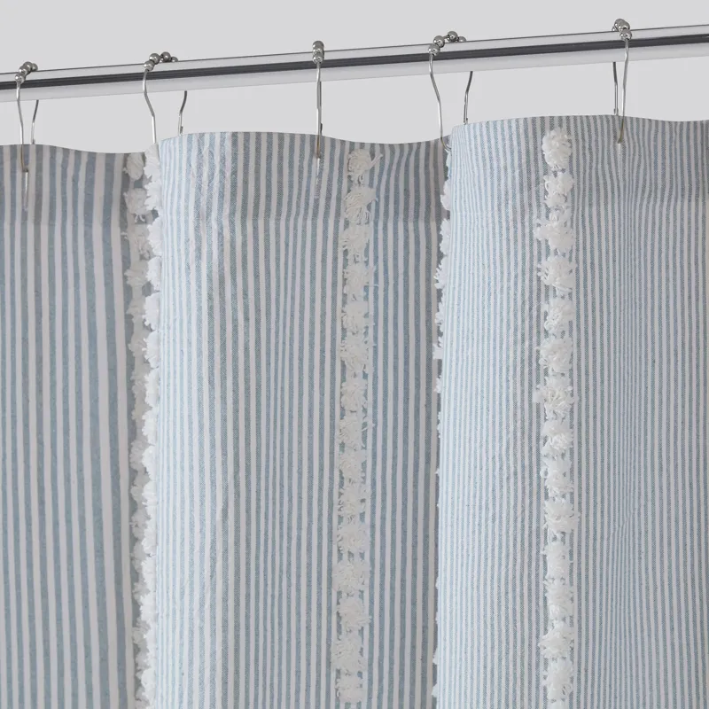 Harbor House Blue Anslee Shower Curtain