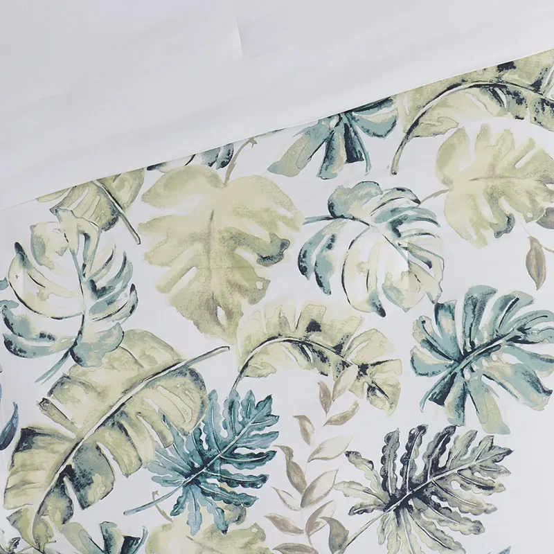 Harbor House Blue Lorelai Cotton Printed 6 Piece Comforter Set