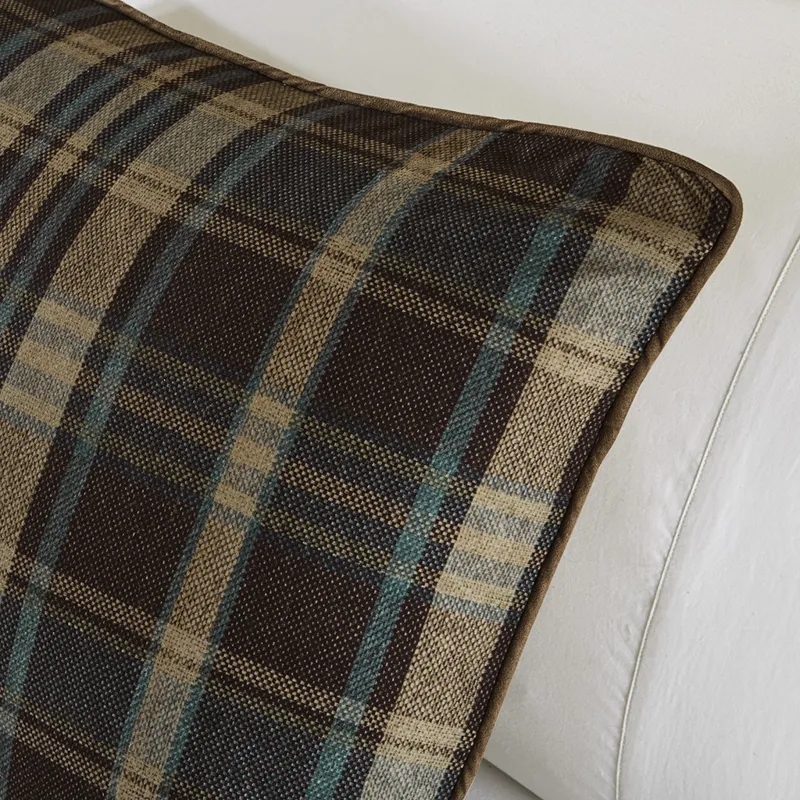 Woolrich Hadley Plaid Oversized Cozy Spun Comforter Set
