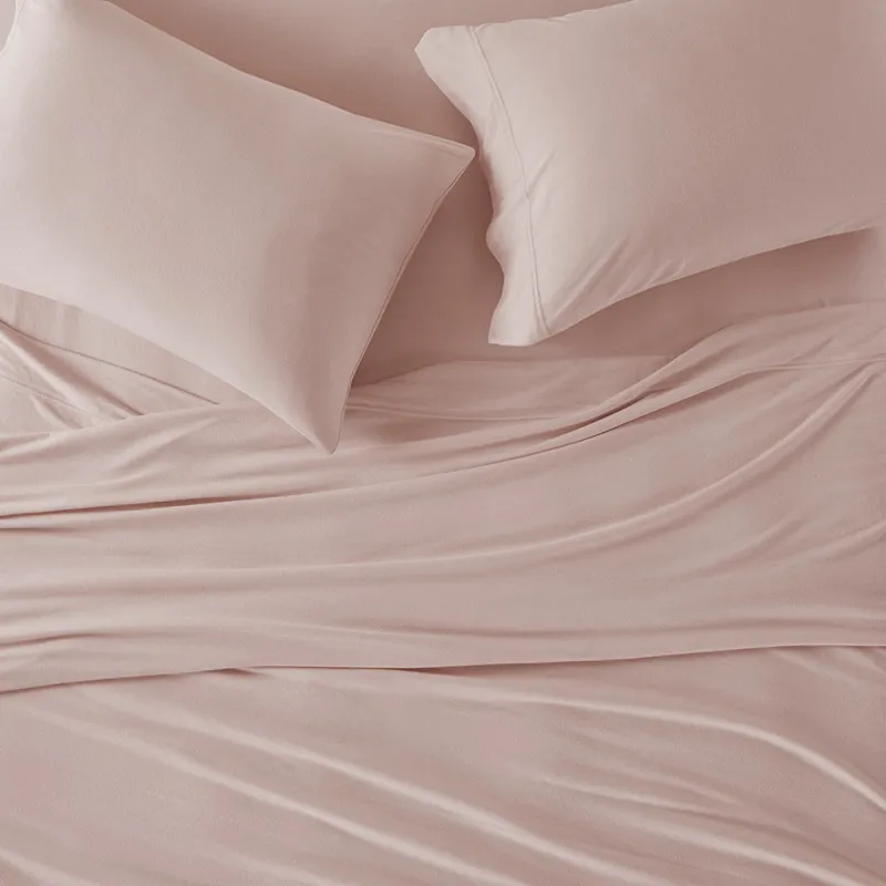 Intelligent Design Cotton Blend Jersey Knit All Season Sheet Set