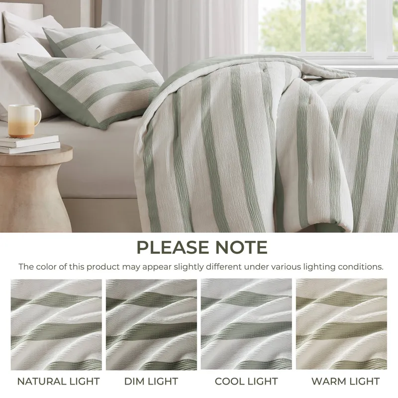 Super Listing Merritt Yarn-dyed Striped Comforter