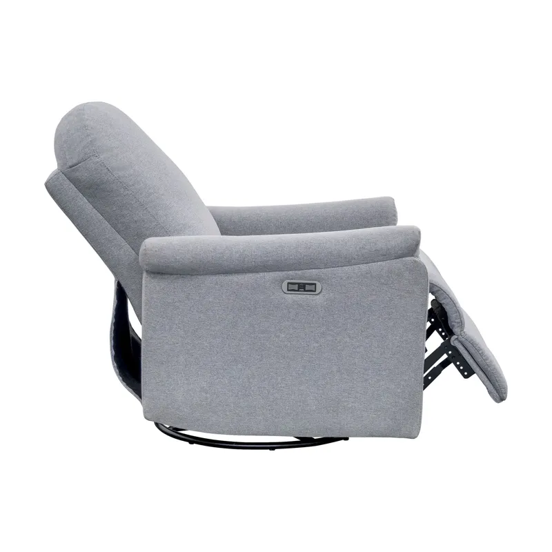 Madison Park Elio Power Recliner 3-in-1 with Swivel, Glider, Charging Station