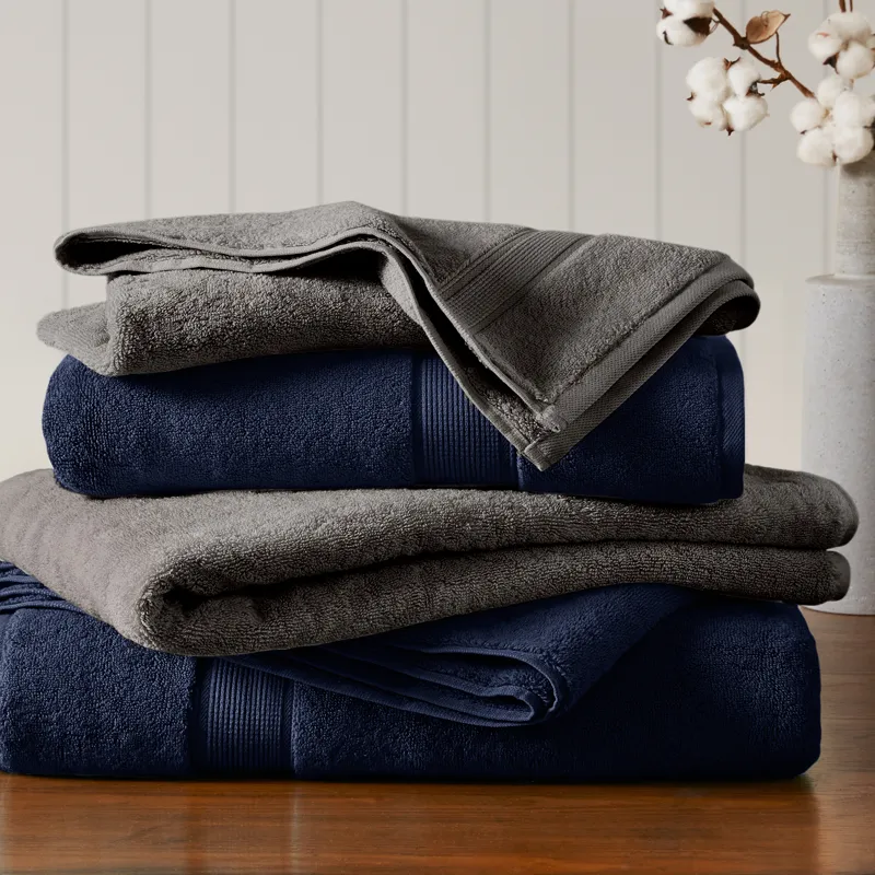 Madison Park Signature 800GSM 100% Cotton 8 Piece Towel Set