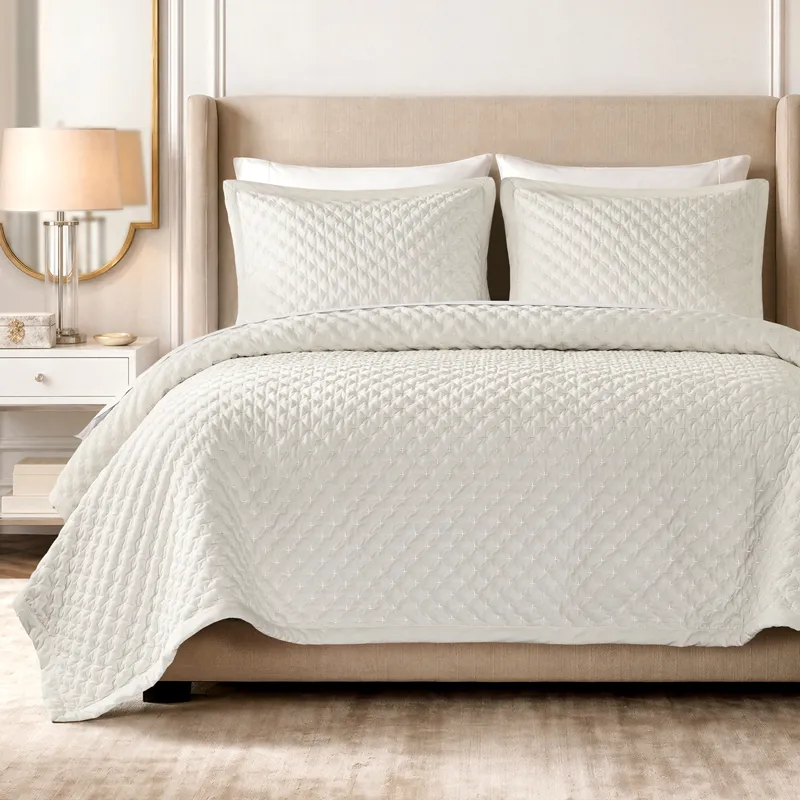 Madison Park Signature Charleston Velvet Coverlet Mini Set