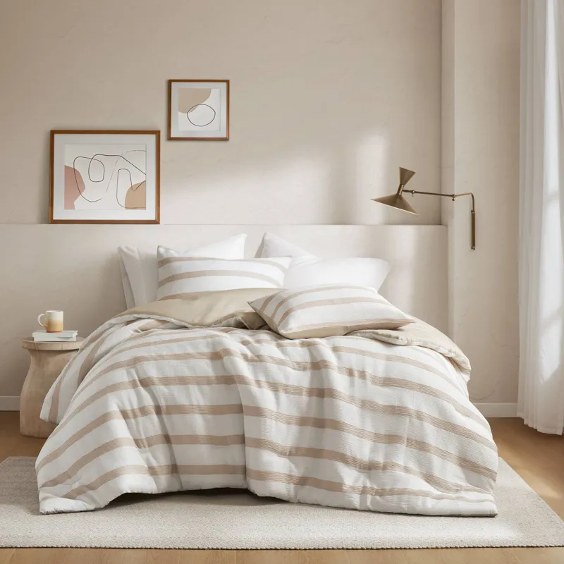 Super Listing Merritt Yarn-dyed Striped Comforter