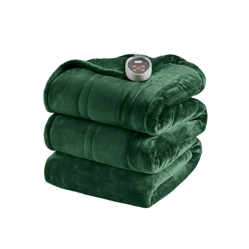 Beautyrest Heated Microlight to Berber Blanket