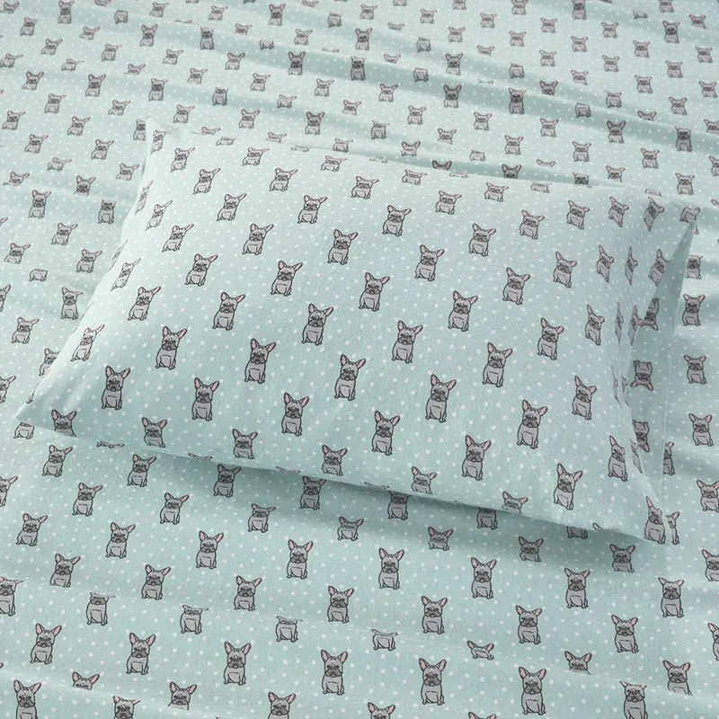 True North by Sleep Philosophy Cozy Cotton Flannel Printed Sheet Set