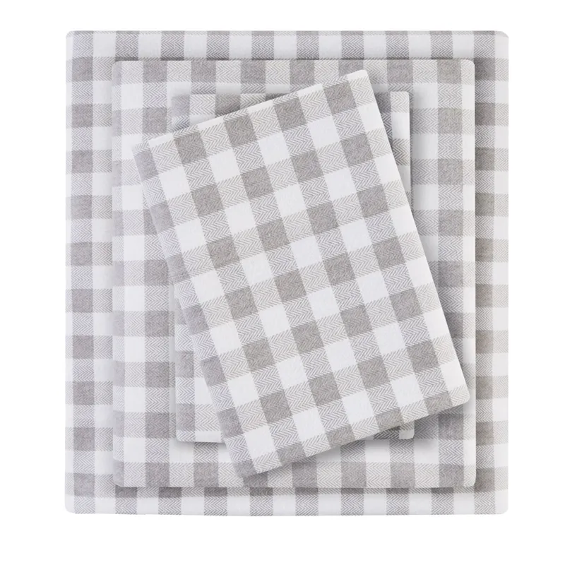 True North by Sleep Philosophy Cozy Cotton Flannel Printed Sheet Set