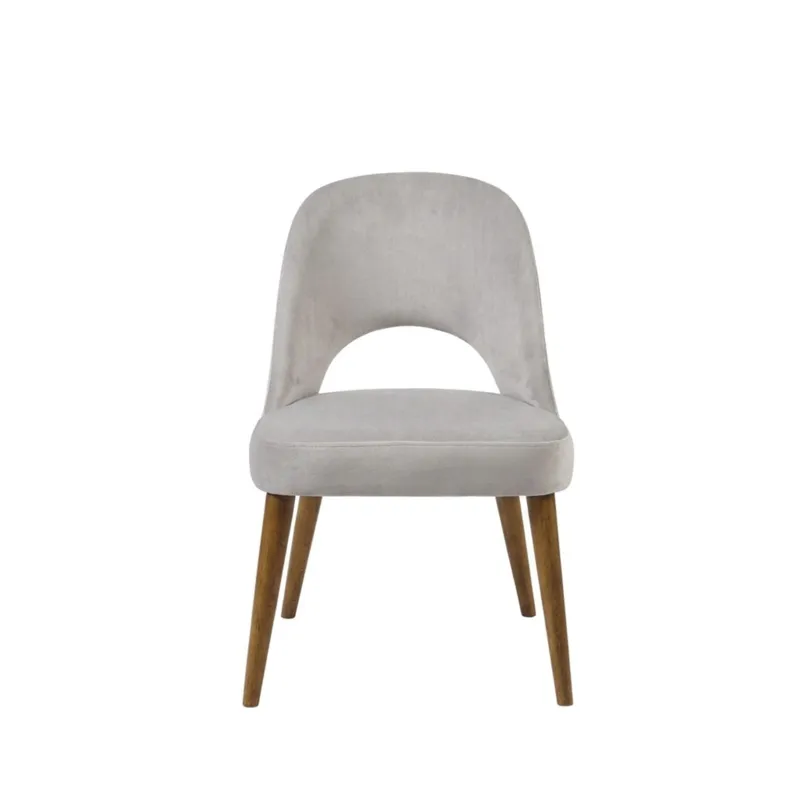 INK+IVY Nola Upholstered Dining Side Chairs with Cutout Back design (Set of 2)