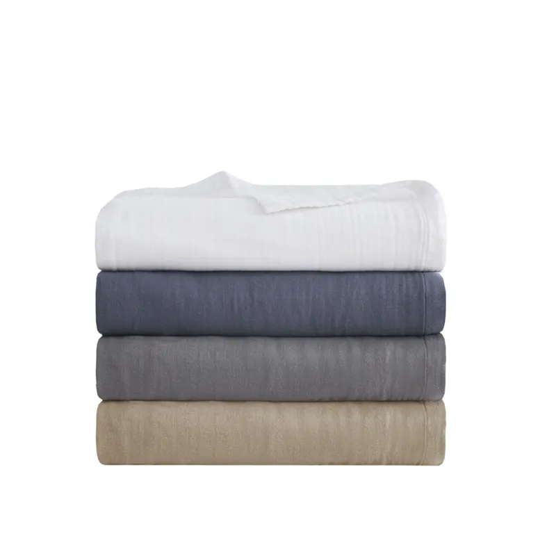 Clean Spaces Gauze 100% Cotton Lightweight Blanket