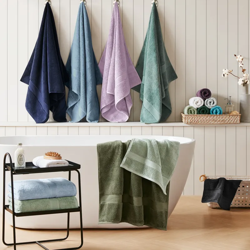 Madison Park Signature 800GSM 100% Cotton 8 Piece Towel Set
