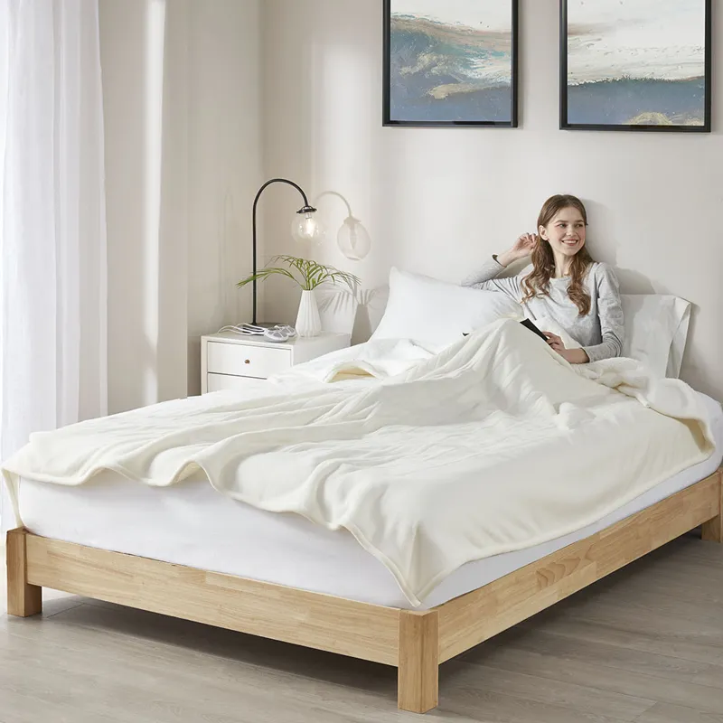 Serta Fleece to Sherpa Heated Blanket