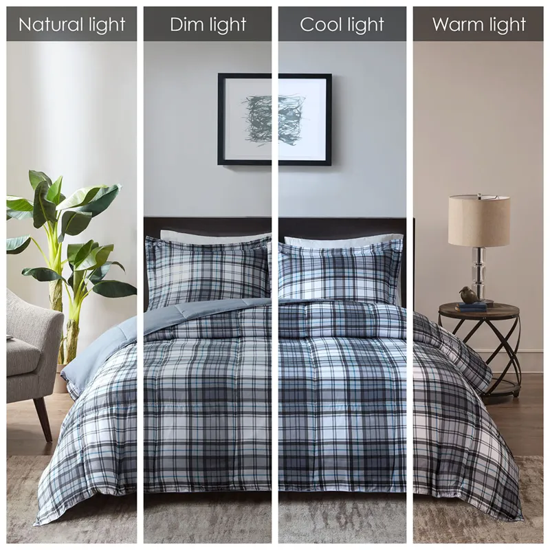 Madison Park Essentials Parkston 3M Scotchgard Down Alternative All Season Comforter Set