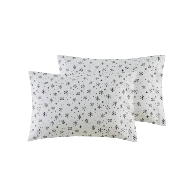 True North by Sleep Philosophy Cozy Cotton Flannel Printed Sheet Set