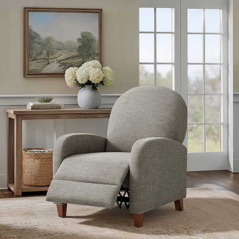 Martha Stewart Raylin Upholstered Push Back Recliner