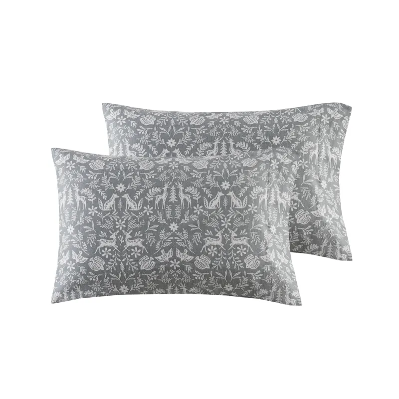True North by Sleep Philosophy Cozy Cotton Flannel Printed Sheet Set