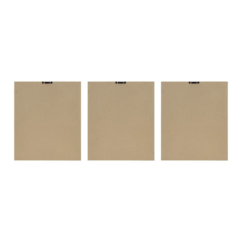 Madison Park Fair Florets 3-piece Framed Glass Wall Art Set - Beige