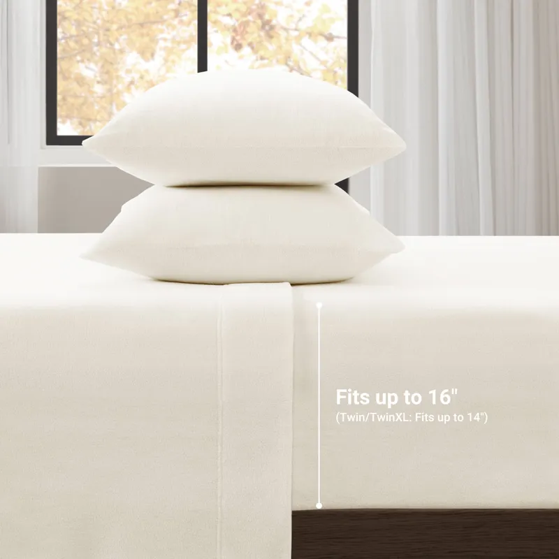 True North by Sleep Philosophy Micro Fleece Sheet Set