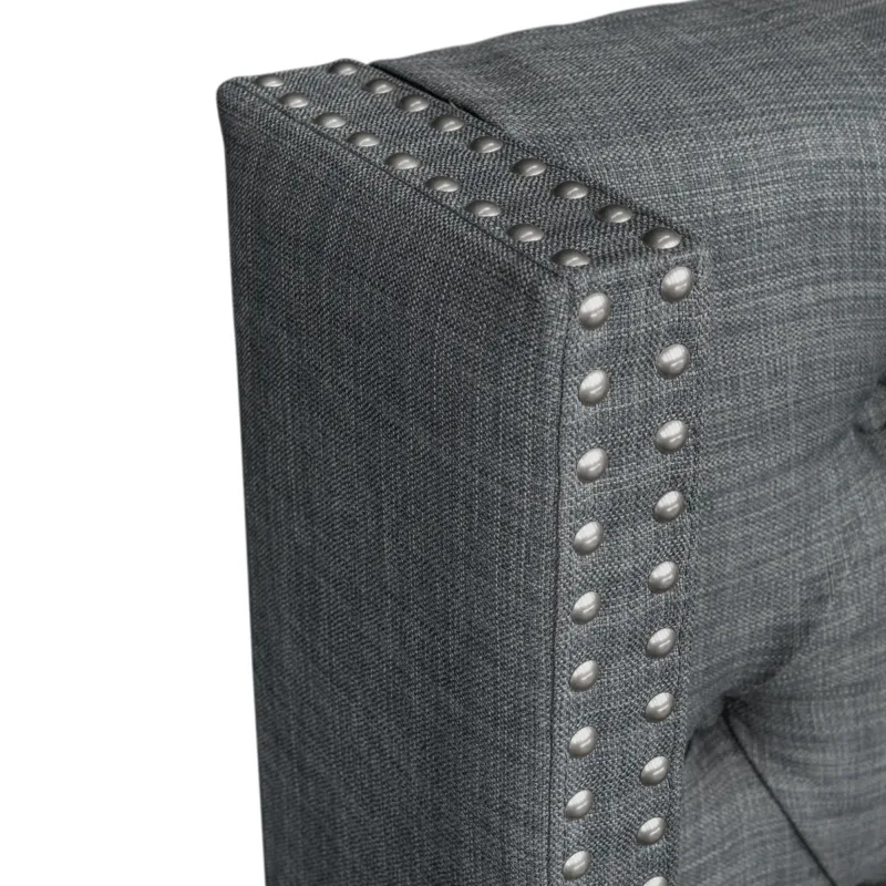 Amelia King - Dark Grey Woven