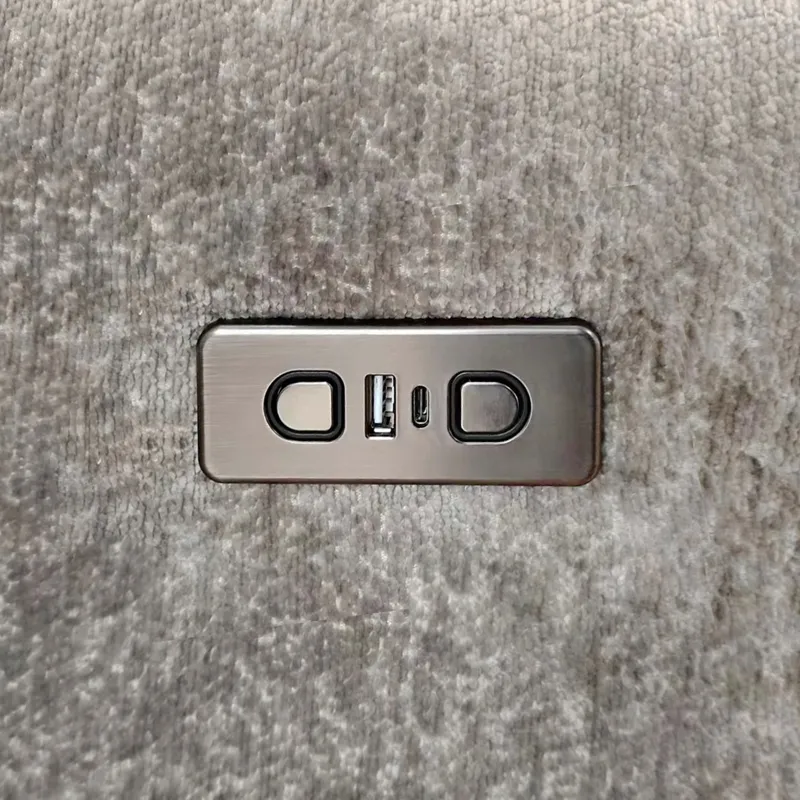 Ava Power Modern Recliner - Beige