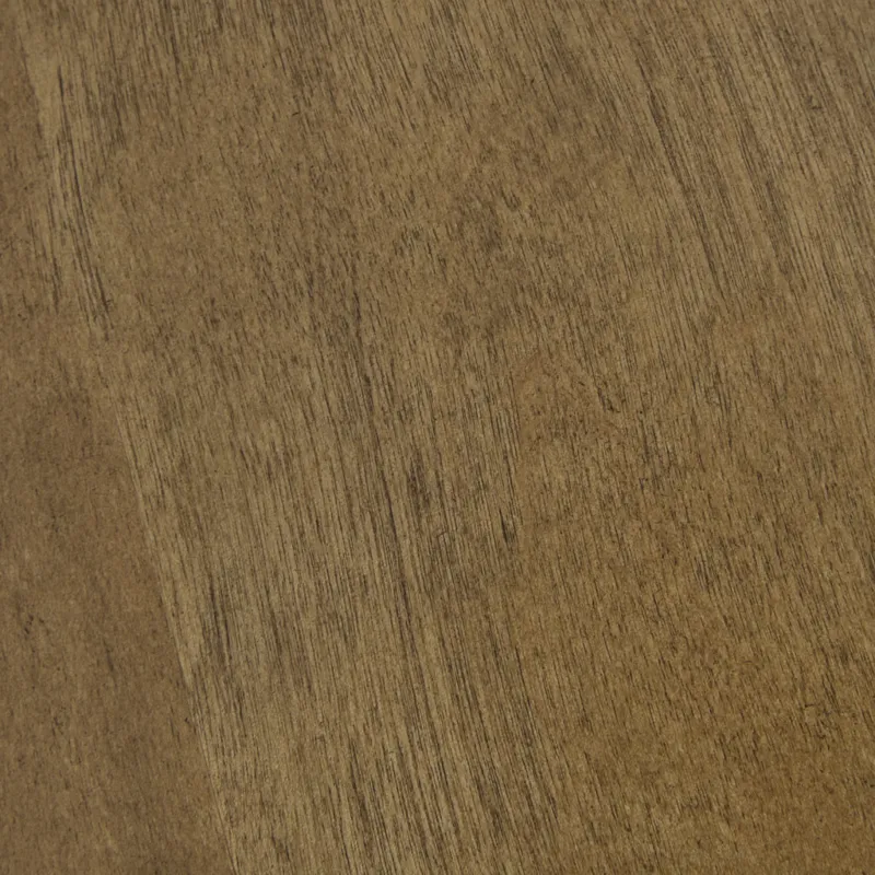 Blaze Triangle Wood Side Table - Light Brown