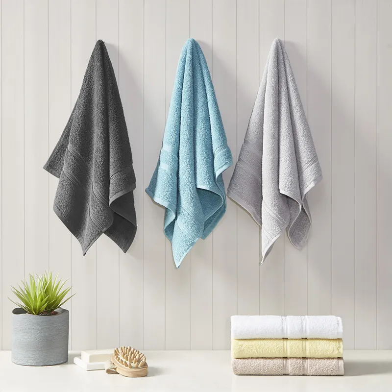 Aegean 100% Turkish Cotton 6 Piece Towel Set - Aqua