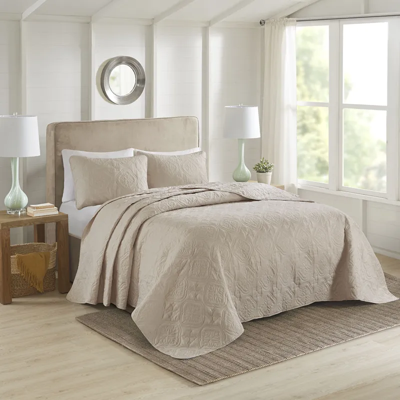 510 Design Oakley 3 Piece Reversible Bedspread Set