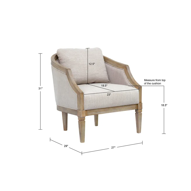 Whitney Accent Chair - Natural