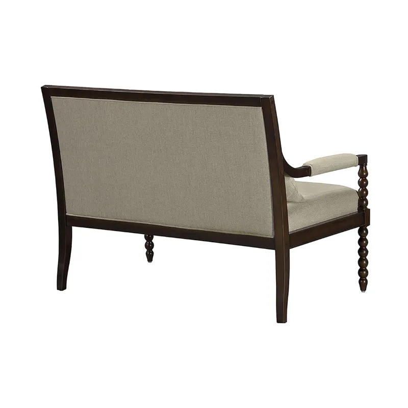 Philippe Loveseat - Morocco Brown/Taupe