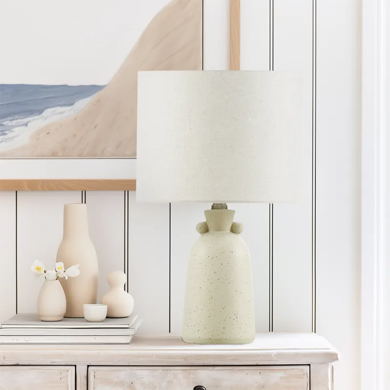 Alarid 16\" Ceramic Table Lamp - Cream