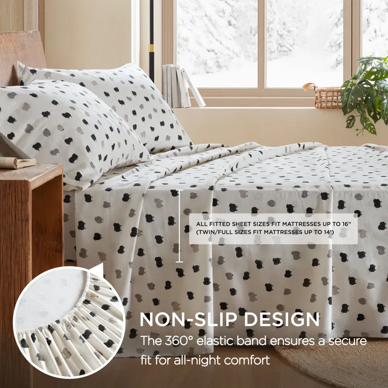 Woolrich Cotton Flannel Sheet Set