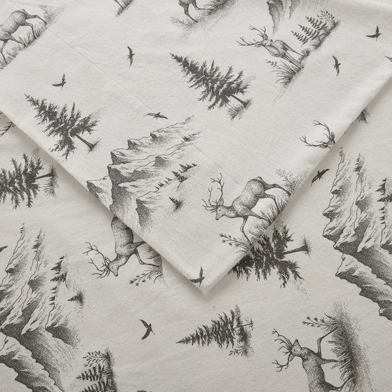 Woolrich Cotton Flannel Sheet Set