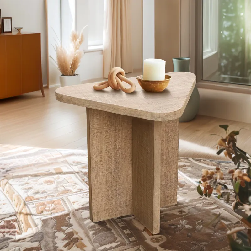 Trey End Table - Brown