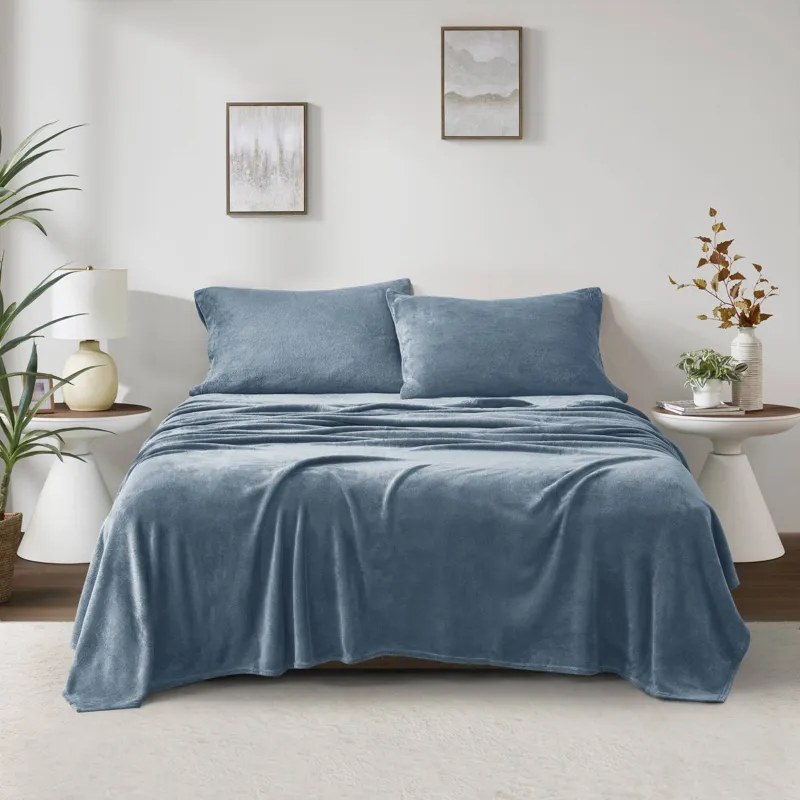 True North by Sleep Philosophy Soloft Plush Micro Plush Sheet Set